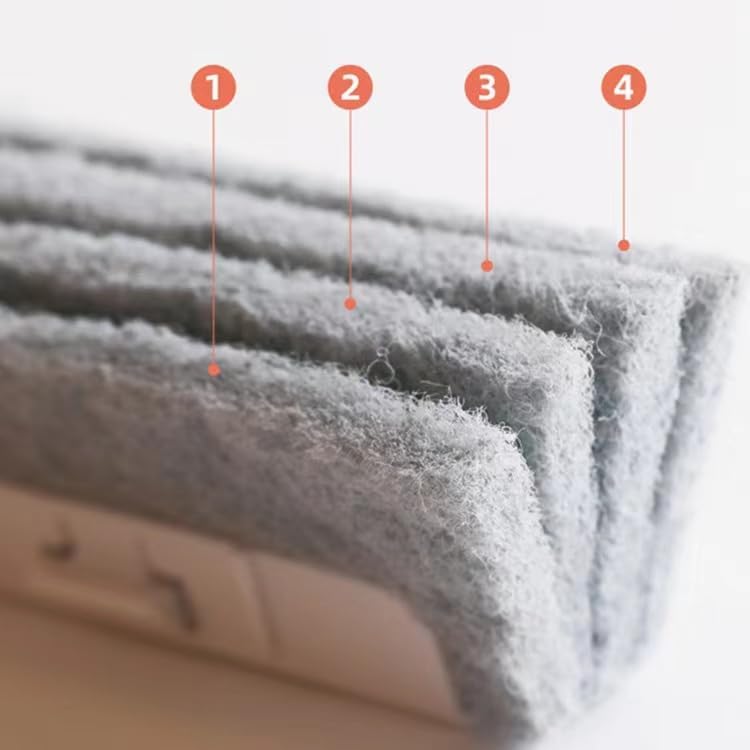 Door Window Groove Cleaning Brushes - Pack Of 3