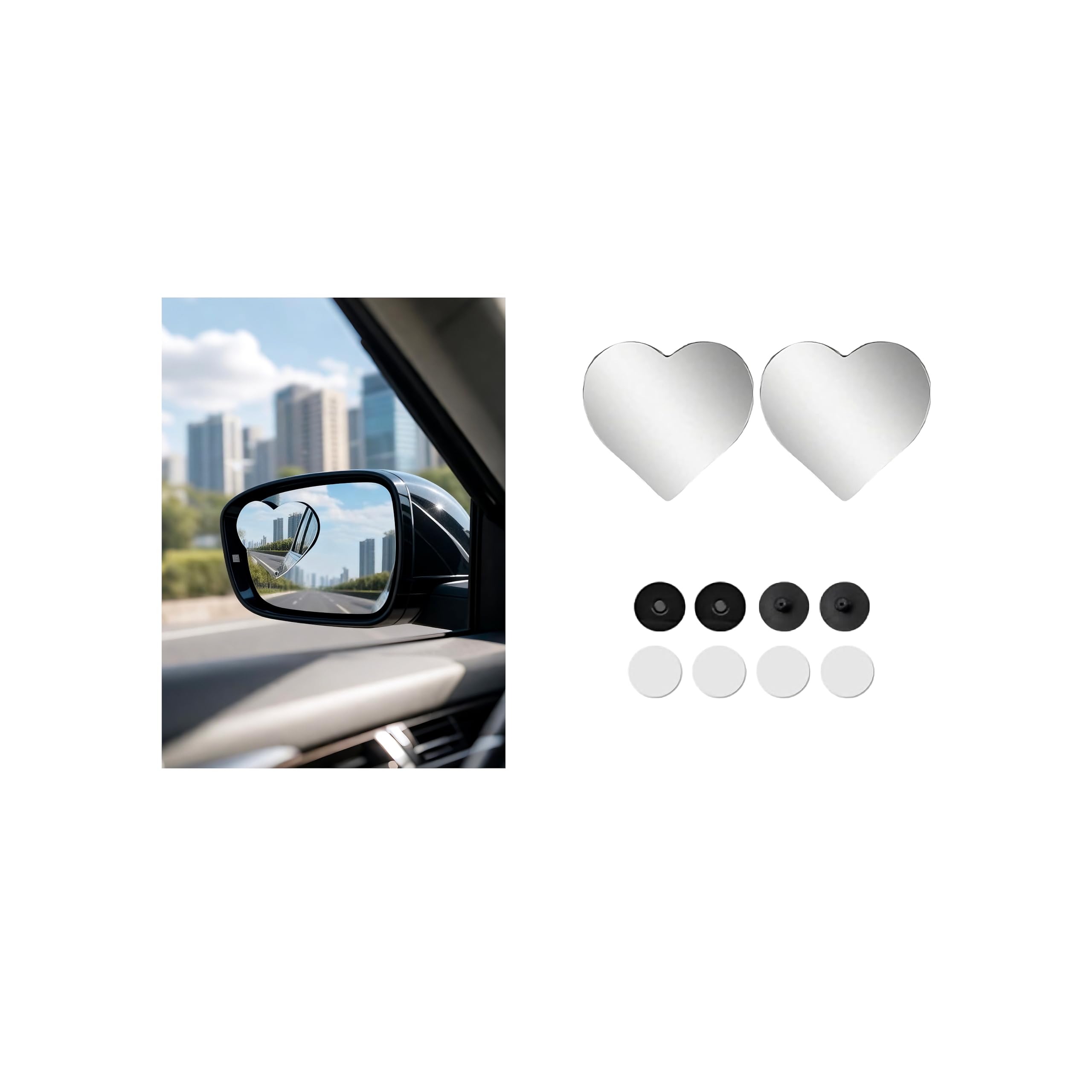 Blind Spot Mirrors - Pack of 2